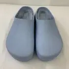 Birkenstock New w/ Box Super-Birki Shearling Dusty Blue Polyurethane Narrow