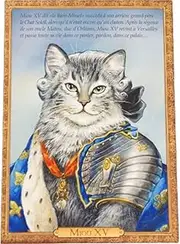 Sebrine 94143PC Miou XV Louis XV Cat Postcard, Postcard, Chats enchantes