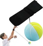 Wrist Rebound Ball - Sports Rebound Return Bouncy Rubber Ball,Rubber Sport Wristband Toy with Strap and String for Boys Girls Kids Teens Adults