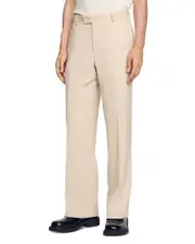 Sandro Wool Suit Trousers