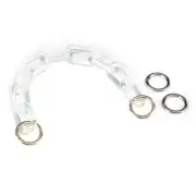 Short Chunky Resin Purse Handle Bag Chain Purse Strap Replacement，Handbag Dec...