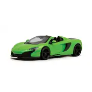 Motormax Licensed 1:24 Scale McLaren 650S Spider Green Diecast Model Car