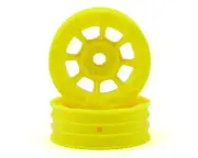 Jconcepts JCO3358Y Hazard 1.9" RC10 Front Wheel (Yellow) (2)
