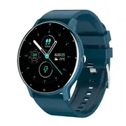 1.28 Inch Touch Screen Ip67 Waterproof Smart Watch Support Blood Pressure Monitoring Sleep Heart Rate Blue Smart Watches