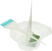 Hair Coloring Kit 1 Brush Bowl Professional Hair Dyeing Tool Hair Dye Mixing Bowl Hair Dyeing Bowl for Mixing