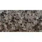 Square Resin Coffee Table Top Dark Smoky Quartz Stone Wall Decor for Hallway