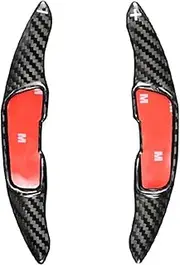 Car Steering Wheel Shift Paddles for M&azda 3 BM BN Mazda6 GJ GL 2014 2015 2016 2017 CX3 CX5 2Pcs Carbon Fiber Car Steering Wheel Shifter Extension Shift Paddle HTEOPOEKFR
