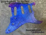 Custom Tooled Leather Quilted Tie Dye Pickguard Fender Stratocaster SSS HH HSH