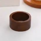 3PCS Wood Napkin Buckle Fashion Table Napkin Holder Restaurant