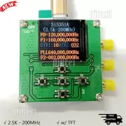 SI5351 Clock Frequency Signal Generator Square Wave with STM32 Controller TFT