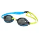 SPEEDO VENGEANCE 成人競技泳鏡-抗UV 游泳 戲水 海邊 SD811322G791 黑藍芥末綠