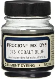 Jacquard PMX-1076 Procion Mx 2/3Oz Cobalt Blue Fabric Dye