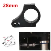 Black Motorcycle CNC Aluminium Alloy Steering Damper Fork Bracket 28mm Universal