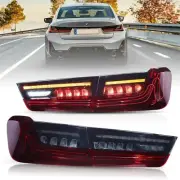 VLAND Red LED Tail Lights For 2019-22 BMW 3 Series G20 G80 M3 w/Sequential(New)