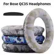 Replacement Ear Pads Cushions / Headband Pad Head Beam for BOSE QC35 Headphones