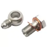 Turbo Water Banjo Bolt Kit M12x1.5mm To 4AN Fit Garrett GT12 VOLVO TD04H TD04H