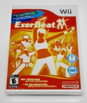 EXERBEAT (Nintendo Wii, 2011) NEW FACTORY SEALED MINTY "MEGA RARE!