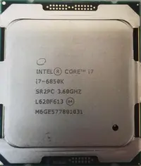 在飛比找露天拍賣優惠-全新 英特爾 I7-6800K 6950X 6850K 59