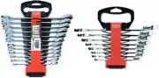 BAHCO 1RM/SH12 & 1RZ/SH8 20pce RATCHET GEAR RING & OPEN END WRENCH SPANNER SET