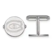 Sterling Silver NHL Montreal Canadiens Cuff Links