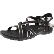 Merrell Womens B/W Buckle Slingback Sandals 9 Medium (B,M) BHFO 4011