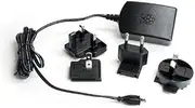 Raspberry Official Pi 3 Power Supply Black - 2.5A/5V