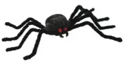 Season Posable Black Spider