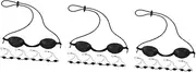 Baluue 3sets Light Blocking Sleep Eye Mask Eye Protection Shades for Tanning Bed 5pcs*3