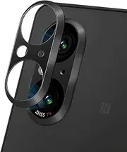 Weikon for Sony Xperia 5 V Camera Lens Protector - Matte Aerospace Aluminum Cover, 9H Anti-Scratch Metal Case with Precise Zeiss Lens Alignment (Black)