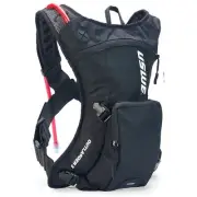USWE Outlander 3L Hydration Pack w/1.5L Bladder Enduro MTB Off Road Gravel Black