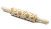 Handprint dough roller Art-Dog