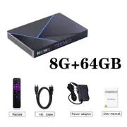 Lemfo Android 12 H96 Max V56 Smart Tv Box 8k 2.4g 5g Wifi 8g 64gb Rockchip Rk3566 Google Play 1000m Ehernet Set Top Box Tv Box