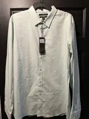 Marc Anthony Men’s Extra Slim Fit Dress Shirt XL Mint