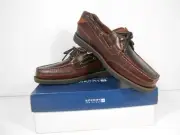 NEW MEN'S SPERRY TOP SIDER BOAT SHOE STINGRAY 2-EYE AMARETTO. 0578633. SIZE: 10M