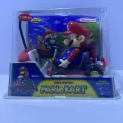 Mario Kart Nkok Nintendo Mario R/C Car 2004 SEALED Package Dent In Back
