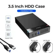 3.5'' HDD Case USB3.0 Hard Drive Enclosure SATA To USB 3.0 External Hard Drive