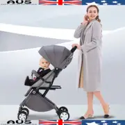 Baby Stroller Bassinet Newborn Carriage Infant Travel Pram Lightweight Pushchair