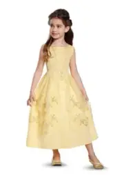 New Disney Beauty and the Beast Belle Yellow Ball Gown Medium M 7-8 NIP