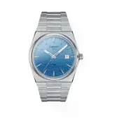 NEW TISSOT T1374071135101 PRX 40MM LIGHT BLUE & BLUE GRADIENT T137.407.11.351.01