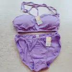 全新 NANA MAGIC 美人魚平口內衣 M號 紫色 含內褲