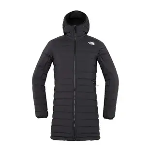 The North Face 女 600FP 長版羽絨外套 AP《黑色》7QW8/羽絨衣/保暖外套/ (8.5折)