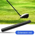 Golf Butt Extender High Tenacity Compact Golf Club Shaft Extension Rod Black