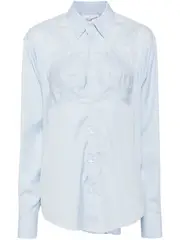 [VAQUERA] Women Bra Button Down Shirt