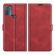 For Motorola Moto G50 ic Clasp Leather Mobile Phone Case Wallet Stand Cover