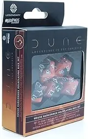 Modiphius Entertainment Harkonnen Dune RPG Dice Set