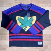 The Hundreds X Kevin Smith Collaboration Hockey Jersey Chronic 420 Weed Medium