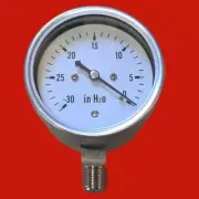 Pic Gauges LP1-SS-254-30V Low Pressure Gauge