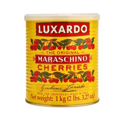 Gourmet Maraschino Cherries 2.2 lbs Premium Cocktail & Dessert Topping