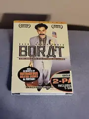 BORAT DVD Comedy (VG) Rare Sacha Baron Cohen Factory Sealed New
