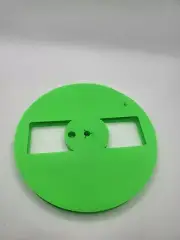 7 inch TDK style green glow in the dark reel for 1/4 inch tape